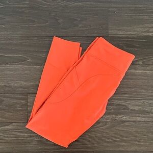 lululemon athletica Orange Leggings